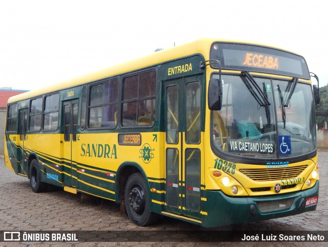 Viação Sandra 10328 na cidade de Congonhas, Minas Gerais, Brasil, por José Luiz Soares Neto. Número da foto: #7249140.