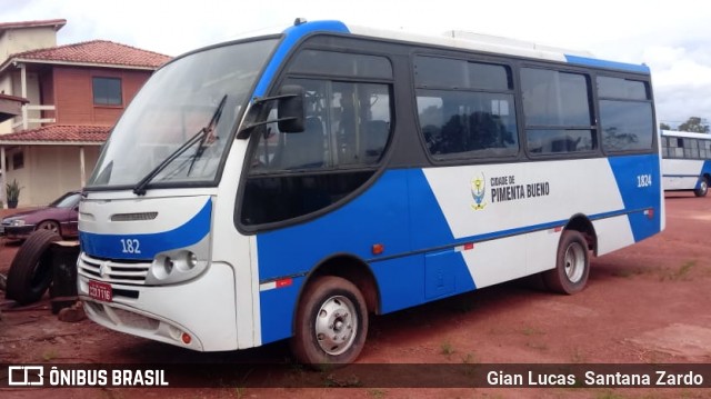 Transpaim Transportes 1824 na cidade de Pimenta Bueno, Rondônia, Brasil, por Gian Lucas  Santana Zardo. ID da foto: 7249153.