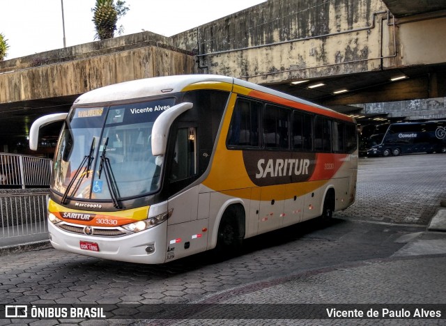 Saritur - Santa Rita Transporte Urbano e Rodoviário 30330 na cidade de Belo Horizonte, Minas Gerais, Brasil, por Vicente de Paulo Alves. Número da foto: #7197726.