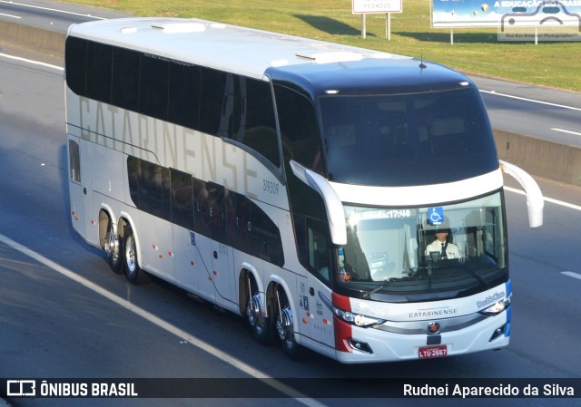 Auto Viação Catarinense 319309 na cidade de Arujá, São Paulo, Brasil, por Rudnei Aparecido da Silva. Número da foto: #7197229.