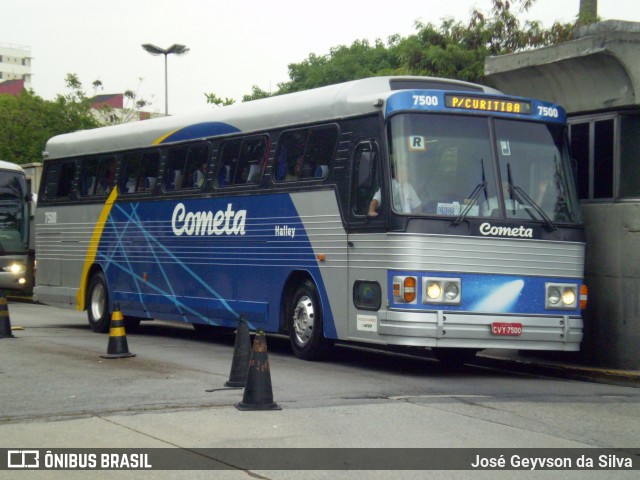 Viação Cometa 7500 na cidade de São Paulo, São Paulo, Brasil, por José Geyvson da Silva. ID da foto: 7197443.