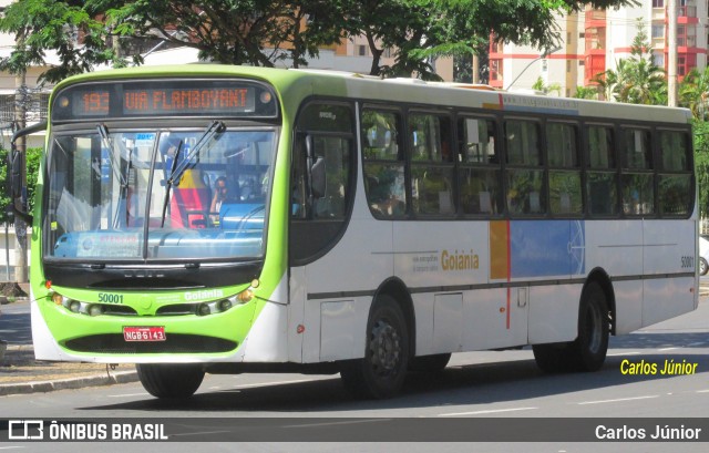 Rápido Araguaia 50001 na cidade de Goiânia, Goiás, Brasil, por Carlos Júnior. ID da foto: 7197380.