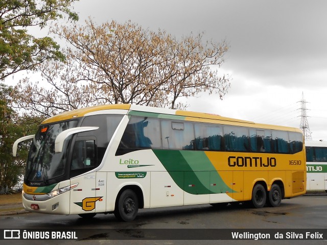 Empresa Gontijo de Transportes 16510 na cidade de Vitória, Espírito Santo, Brasil, por Wellington  da Silva Felix. ID da foto: 7197686.