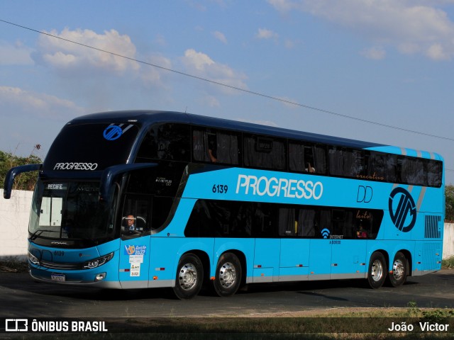 Auto Viação Progresso 6139 na cidade de Teresina, Piauí, Brasil, por João Victor. ID da foto: 7197611.