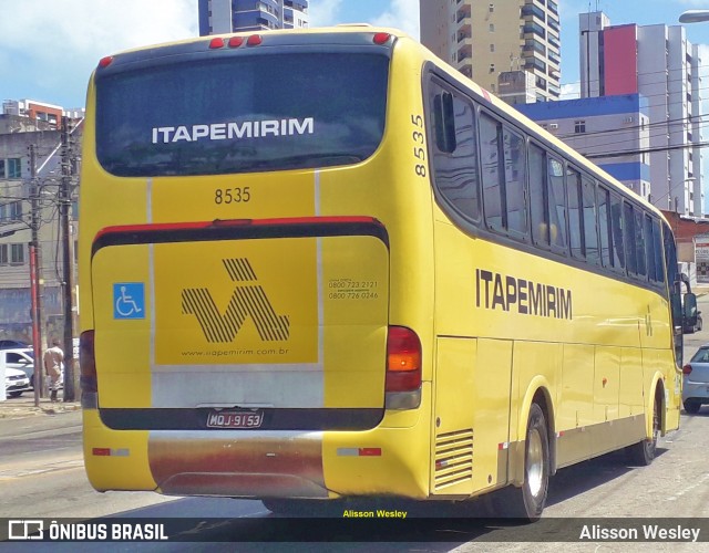 Viação Itapemirim 8535 na cidade de Fortaleza, Ceará, Brasil, por Alisson Wesley. Número da foto: #7196652.