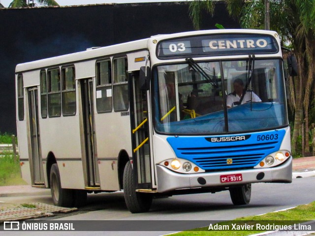 Viação Beira Mar de Mongaguá 50603 na cidade de Mongaguá, São Paulo, Brasil, por Adam Xavier Rodrigues Lima. Número da foto: #7198025.