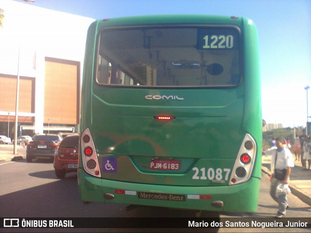 OT Trans - Ótima Salvador Transportes 21087 na cidade de Salvador, Bahia, Brasil, por Mario dos Santos Nogueira Junior. ID da foto: 7250893.