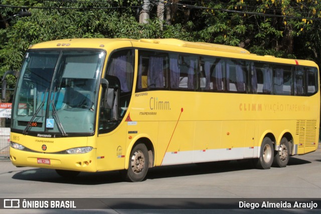 Viação Itapemirim 8815 na cidade de São Paulo, São Paulo, Brasil, por Diego Almeida Araujo. ID da foto: 7251859.