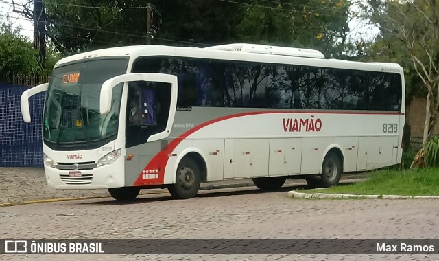 Empresa de Transporte Coletivo Viamão 8218 na cidade de Viamão, Rio Grande do Sul, Brasil, por Max Ramos. Número da foto: #7250847.