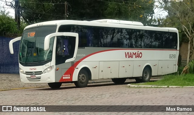 Empresa de Transporte Coletivo Viamão 8218 na cidade de Viamão, Rio Grande do Sul, Brasil, por Max Ramos. ID da foto: 7250847.