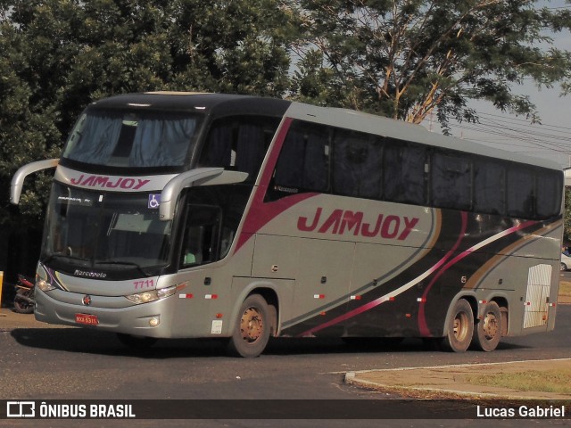 Viação Jam Joy 7711 na cidade de Teresina, Piauí, Brasil, por Lucas Gabriel. ID da foto: 7251585.