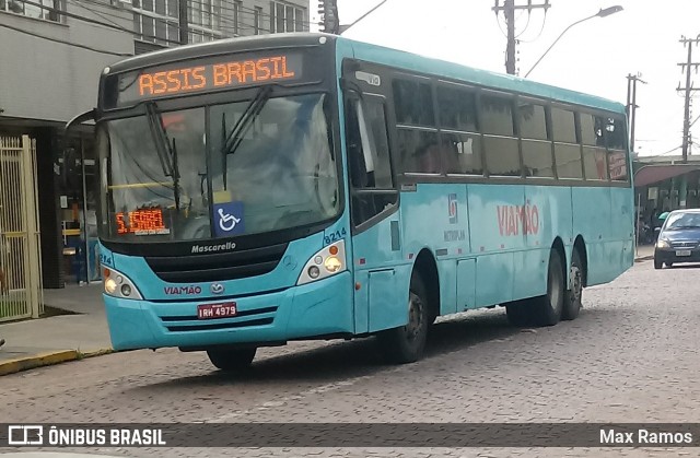 Empresa de Transporte Coletivo Viamão 8214 na cidade de Viamão, Rio Grande do Sul, Brasil, por Max Ramos. Número da foto: #7250849.