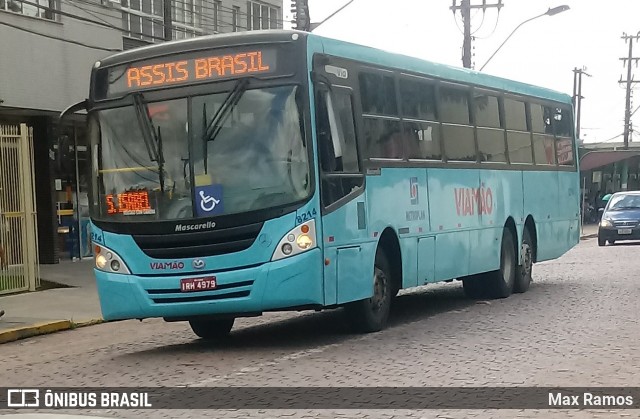 Empresa de Transporte Coletivo Viamão 8214 na cidade de Viamão, Rio Grande do Sul, Brasil, por Max Ramos. ID da foto: 7250849.