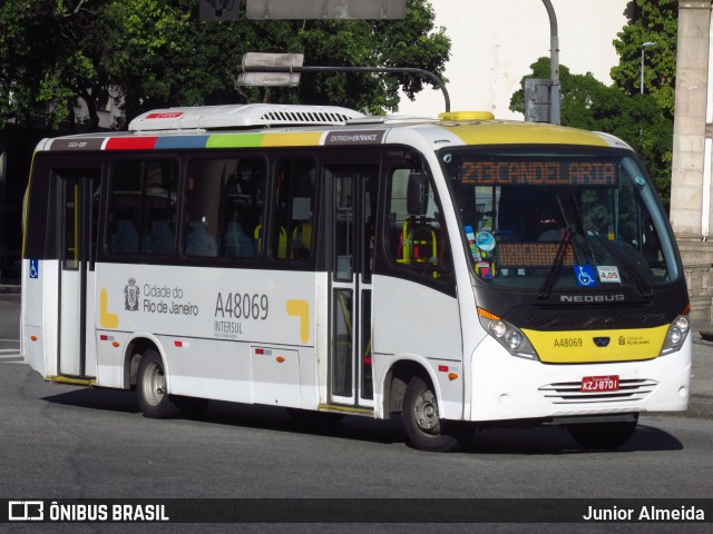 Auto Viação Alpha A48069 na cidade de Rio de Janeiro, Rio de Janeiro, Brasil, por Junior Almeida. ID da foto: 7252653.