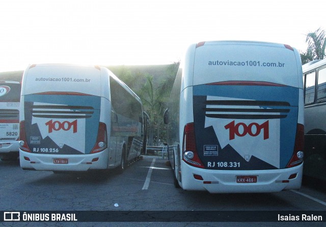 Auto Viação 1001 RJ 108.331 na cidade de Aparecida, São Paulo, Brasil, por Isaias Ralen. ID da foto: 7252370.