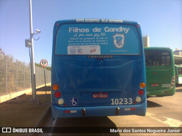 Concessionária Salvador Norte - CSN Transportes 10233 na cidade de Salvador, Bahia, Brasil, por Mario dos Santos Nogueira Junior. Número da foto: #7250897.