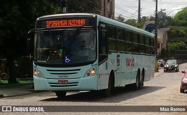 Empresa de Transporte Coletivo Viamão 8198 na cidade de Viamão, Rio Grande do Sul, Brasil, por Max Ramos. ID da foto: 7250852.