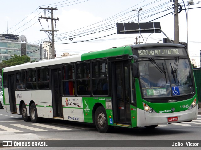 Viação Santa Brígida 1 1845 na cidade de São Paulo, São Paulo, Brasil, por João Victor. ID da foto: 7252855.