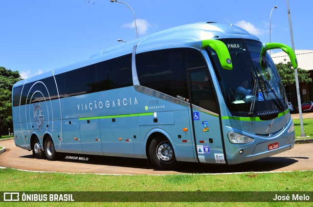 Viação Garcia 7779 na cidade de Maringá, Paraná, Brasil, por José Melo. ID da foto: 7251700.