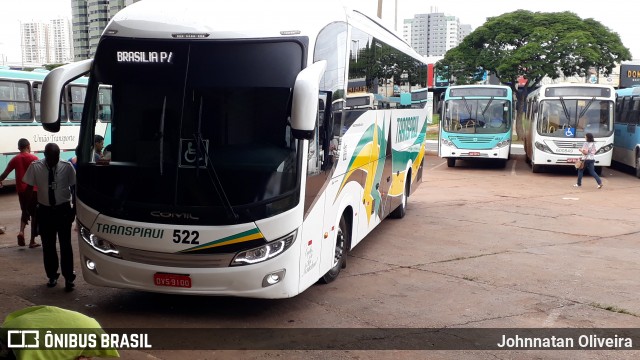 Viação Transpiauí 522 na cidade de Gama, Distrito Federal, Brasil, por Johnnatan Oliveira. Número da foto: #7250903.