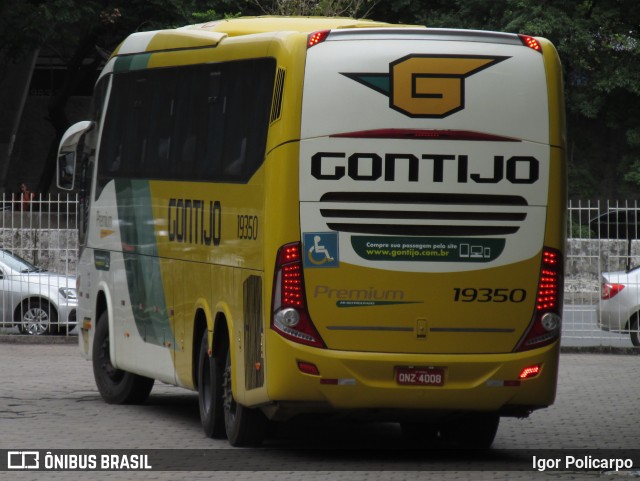 Empresa Gontijo de Transportes 19350 na cidade de Belo Horizonte, Minas Gerais, Brasil, por Igor Policarpo. ID da foto: 7251366.