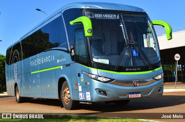 Viação Garcia 82015 na cidade de Maringá, Paraná, Brasil, por José Melo. ID da foto: 7251637.