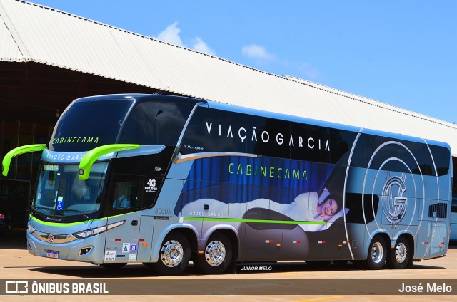 Viação Garcia 80006 na cidade de Maringá, Paraná, Brasil, por José Melo. ID da foto: 7254209.