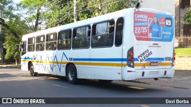 Trevo Transportes Coletivos 1030 na cidade de Porto Alegre, Rio Grande do Sul, Brasil, por Davi Borba. ID da foto: 7255831.