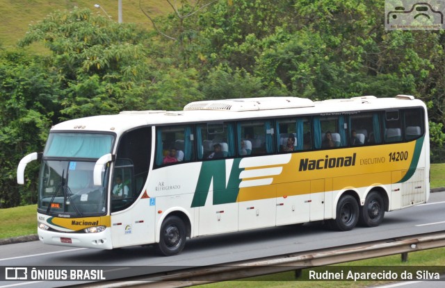 Viação Nacional 14200 na cidade de Santa Isabel, São Paulo, Brasil, por Rudnei Aparecido da Silva. ID da foto: 7255703.