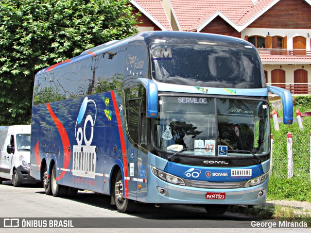 Serviloc Locação de Veículos 7023 na cidade de Campos do Jordão, São Paulo, Brasil, por George Miranda. ID da foto: 7253991.