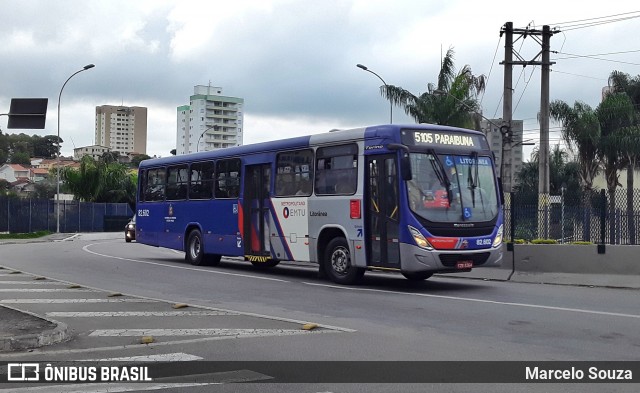 Litorânea Transportes Coletivos 82.602 na cidade de São José dos Campos, São Paulo, Brasil, por Marcelo Souza. Número da foto: #7255854.