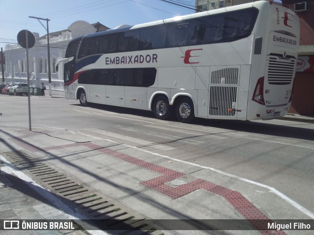 Expresso Embaixador 600 na cidade de Pelotas, Rio Grande do Sul, Brasil, por Miguel Filho. ID da foto: 7254531.