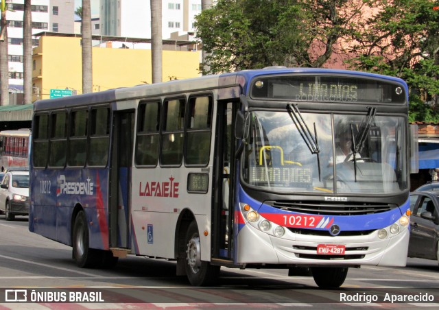 Viação Presidente Lafaiete 10212 na cidade de Conselheiro Lafaiete, Minas Gerais, Brasil, por Rodrigo  Aparecido. Número da foto: #7254545.