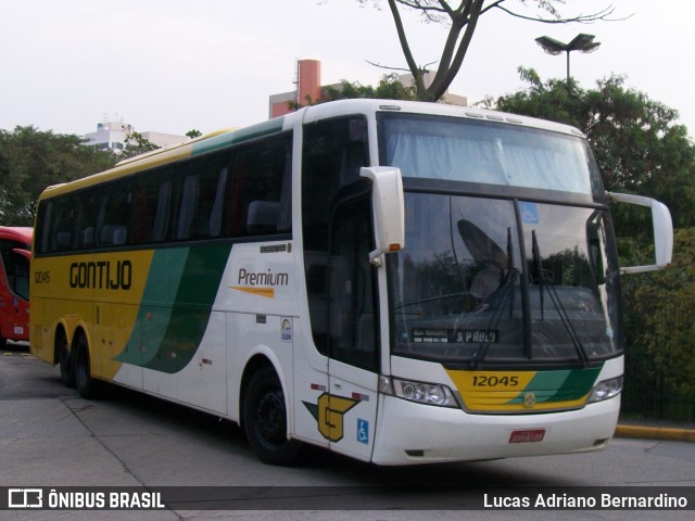 Empresa Gontijo de Transportes 12045 na cidade de São Paulo, São Paulo, Brasil, por Lucas Adriano Bernardino. ID da foto: 7255469.