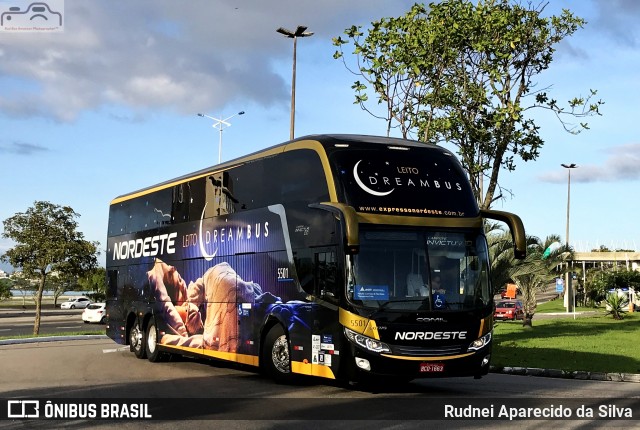 Expresso Nordeste 5501 na cidade de Florianópolis, Santa Catarina, Brasil, por Rudnei Aparecido da Silva. Número da foto: #7253334.
