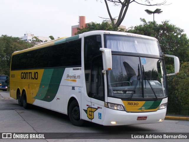 Empresa Gontijo de Transportes 11830 na cidade de São Paulo, São Paulo, Brasil, por Lucas Adriano Bernardino. ID da foto: 7255496.