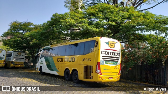 Empresa Gontijo de Transportes 16515 na cidade de Belo Horizonte, Minas Gerais, Brasil, por Ailton Alves. ID da foto: 7255787.