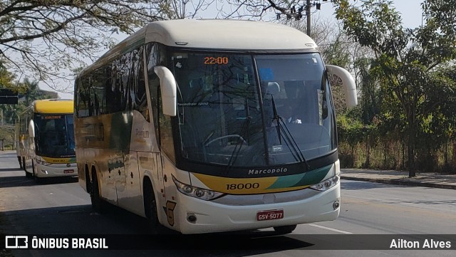 Empresa Gontijo de Transportes 18000 na cidade de Belo Horizonte, Minas Gerais, Brasil, por Ailton Alves. ID da foto: 7255790.