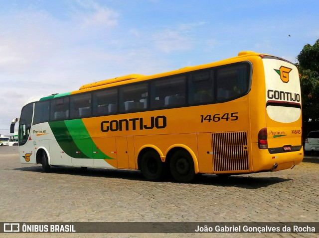 Empresa Gontijo de Transportes 14645 na cidade de Vitória da Conquista, Bahia, Brasil, por João Gabriel Gonçalves da Rocha. ID da foto: 7253447.