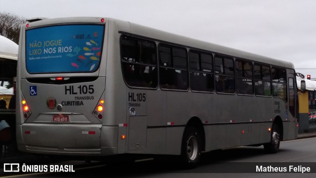 Auto Viação Redentor HL105 na cidade de Curitiba, Paraná, Brasil, por Matheus Felipe. ID da foto: 7254974.