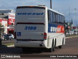 Unesul de Transportes 3180 na cidade de Tramandaí, Rio Grande do Sul, Brasil, por Andreo Bernardo. Número da foto: #:id.