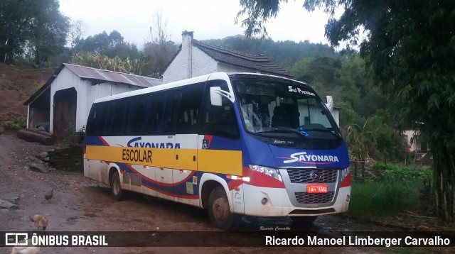 Sayonara - Auto Viação Monte Alverne 350 na cidade de Santa Cruz do Sul, Rio Grande do Sul, Brasil, por Ricardo Manoel Limberger Carvalho. Número da foto: #7257401.