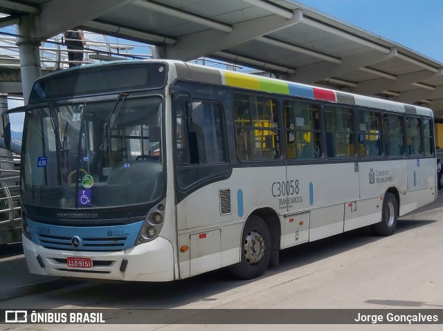 Transportes Futuro C30058 na cidade de Rio de Janeiro, Rio de Janeiro, Brasil, por Jorge Gonçalves. ID da foto: 7257488.