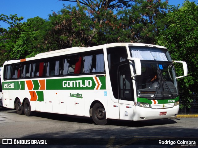 Empresa Gontijo de Transportes 20210 na cidade de São Paulo, São Paulo, Brasil, por Rodrigo Coimbra. ID da foto: 7259021.