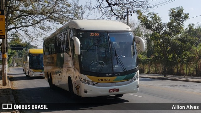 Empresa Gontijo de Transportes 18000 na cidade de Belo Horizonte, Minas Gerais, Brasil, por Ailton Alves. ID da foto: 7257045.