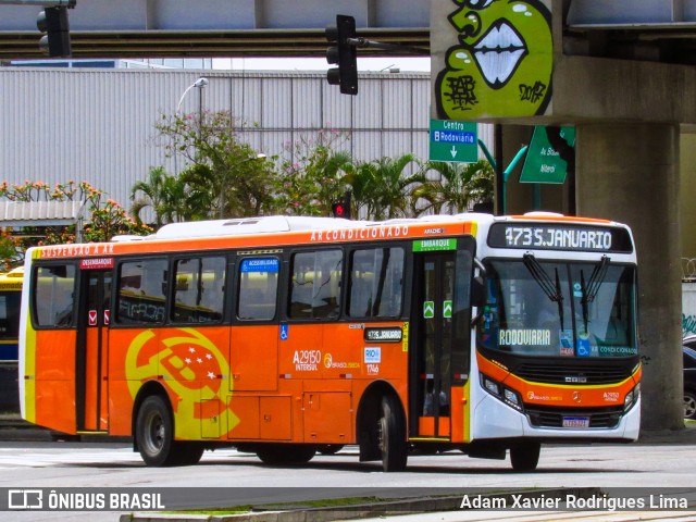 Empresa de Transportes Braso Lisboa A29150 na cidade de Rio de Janeiro, Rio de Janeiro, Brasil, por Adam Xavier Rodrigues Lima. Número da foto: #7256938.