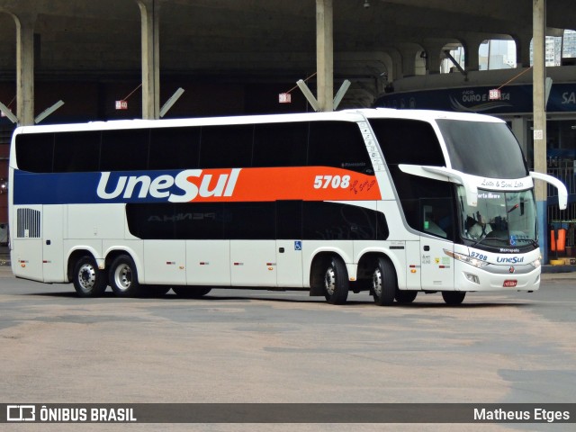 Unesul de Transportes 5708 na cidade de Porto Alegre, Rio Grande do Sul, Brasil, por Matheus Etges. ID da foto: 7257803.