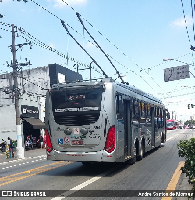 Himalaia Transportes > Ambiental Transportes Urbanos 4 1594 na cidade de São Paulo, São Paulo, Brasil, por Andre Santos de Moraes. Número da foto: #7258003.
