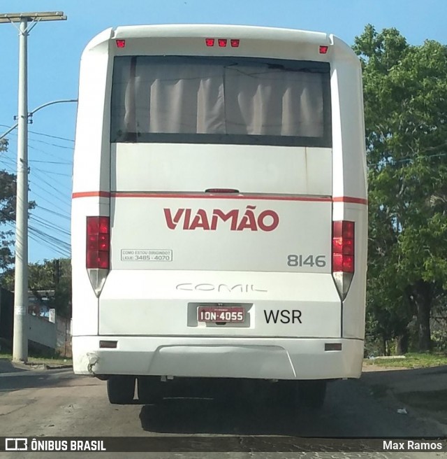 Empresa de Transporte Coletivo Viamão 8146 na cidade de Viamão, Rio Grande do Sul, Brasil, por Max Ramos. ID da foto: 7258627.