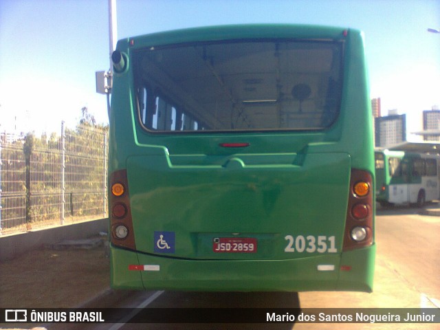 OT Trans - Ótima Salvador Transportes 20351 na cidade de Salvador, Bahia, Brasil, por Mario dos Santos Nogueira Junior. Número da foto: #7258734.